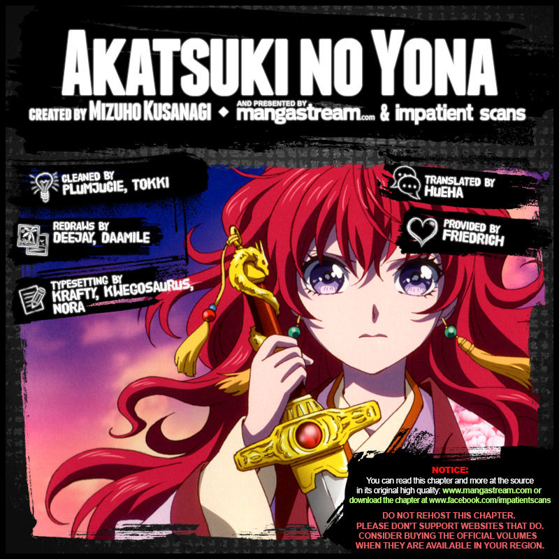 Read Akatsuki No Yona Manga Online