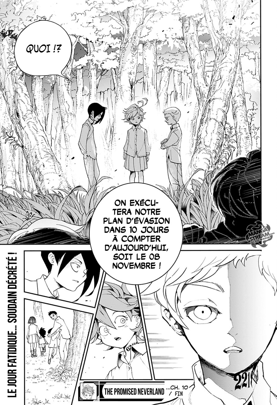 Read Yakusoku No Neverland FR Manga Online