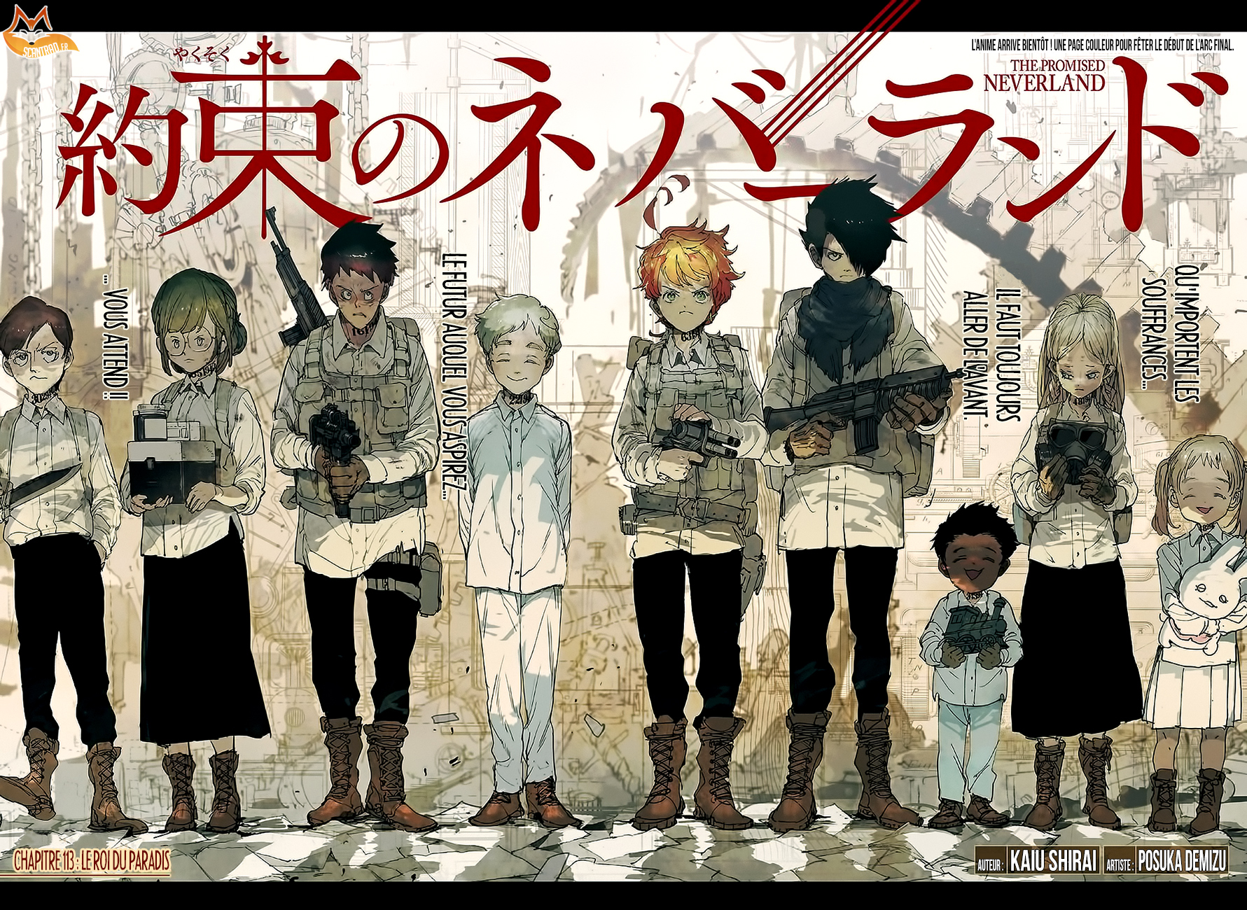 Read Yakusoku No Neverland FR Manga Online