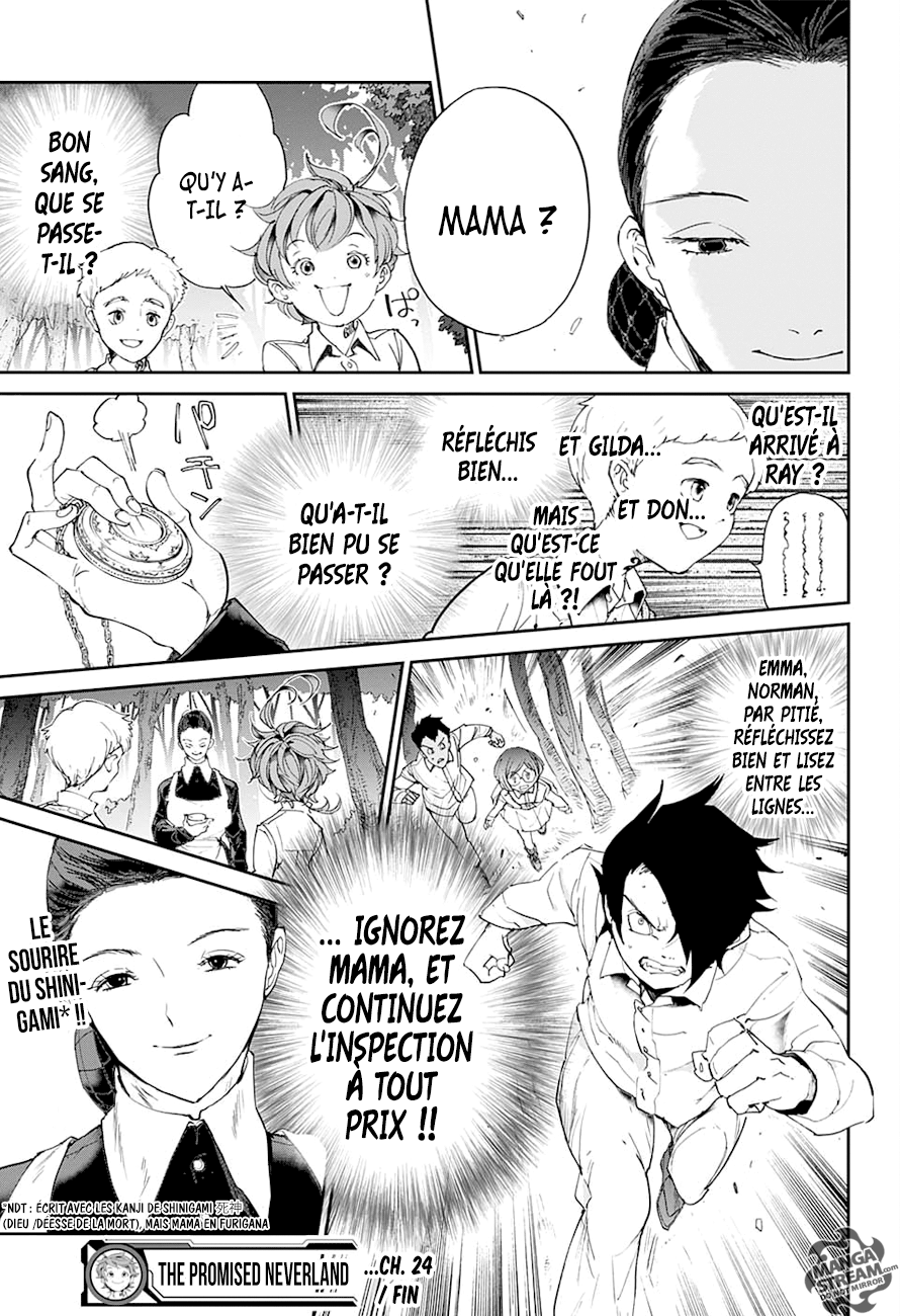 Read Yakusoku No Neverland FR Manga Online