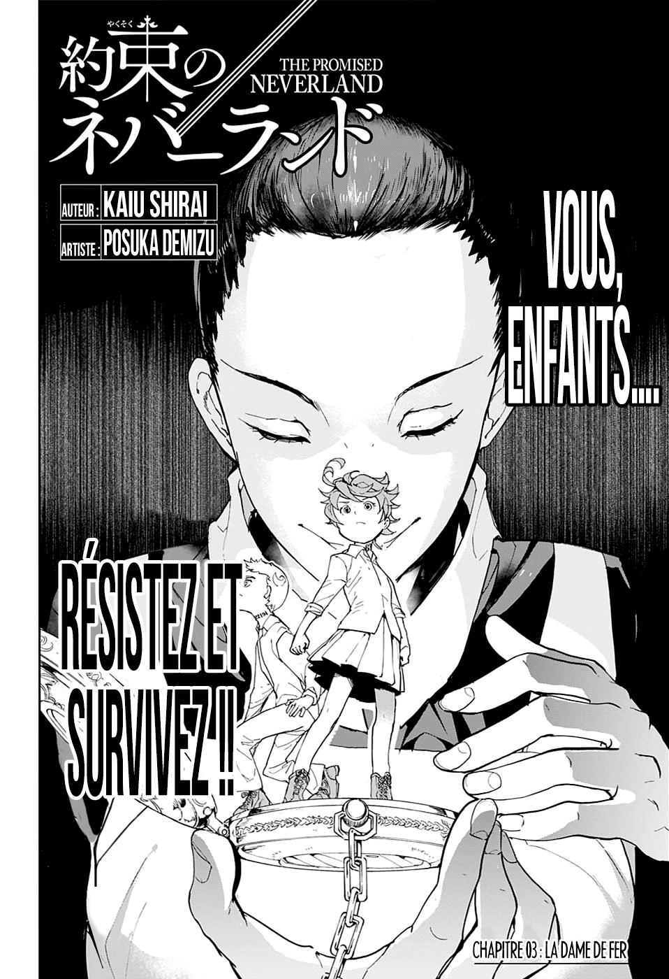 Read Yakusoku No Neverland FR Manga Online