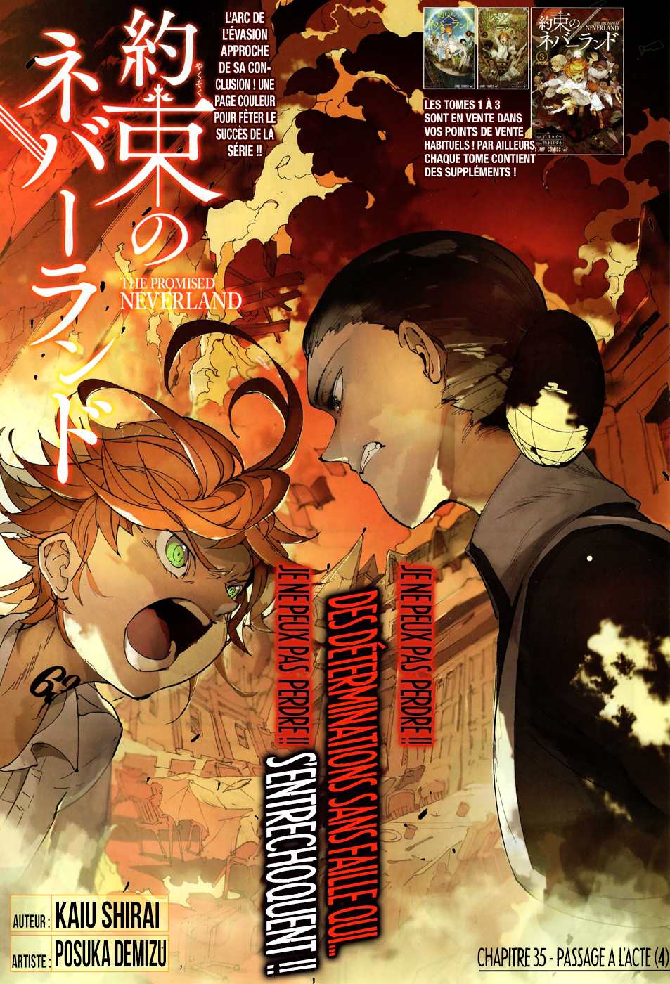Read Yakusoku No Neverland FR Manga Online
