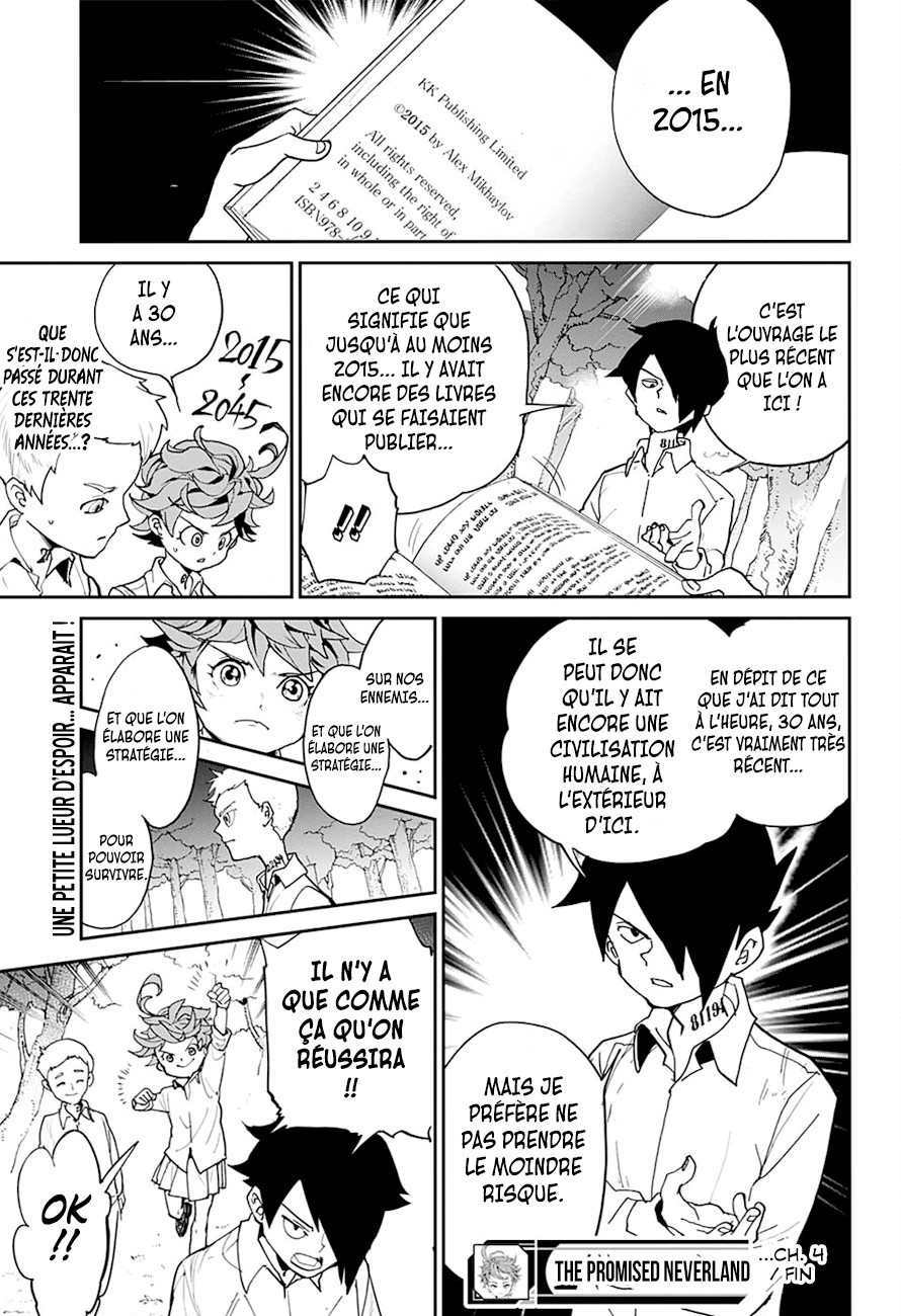 Read Yakusoku No Neverland FR Manga Online