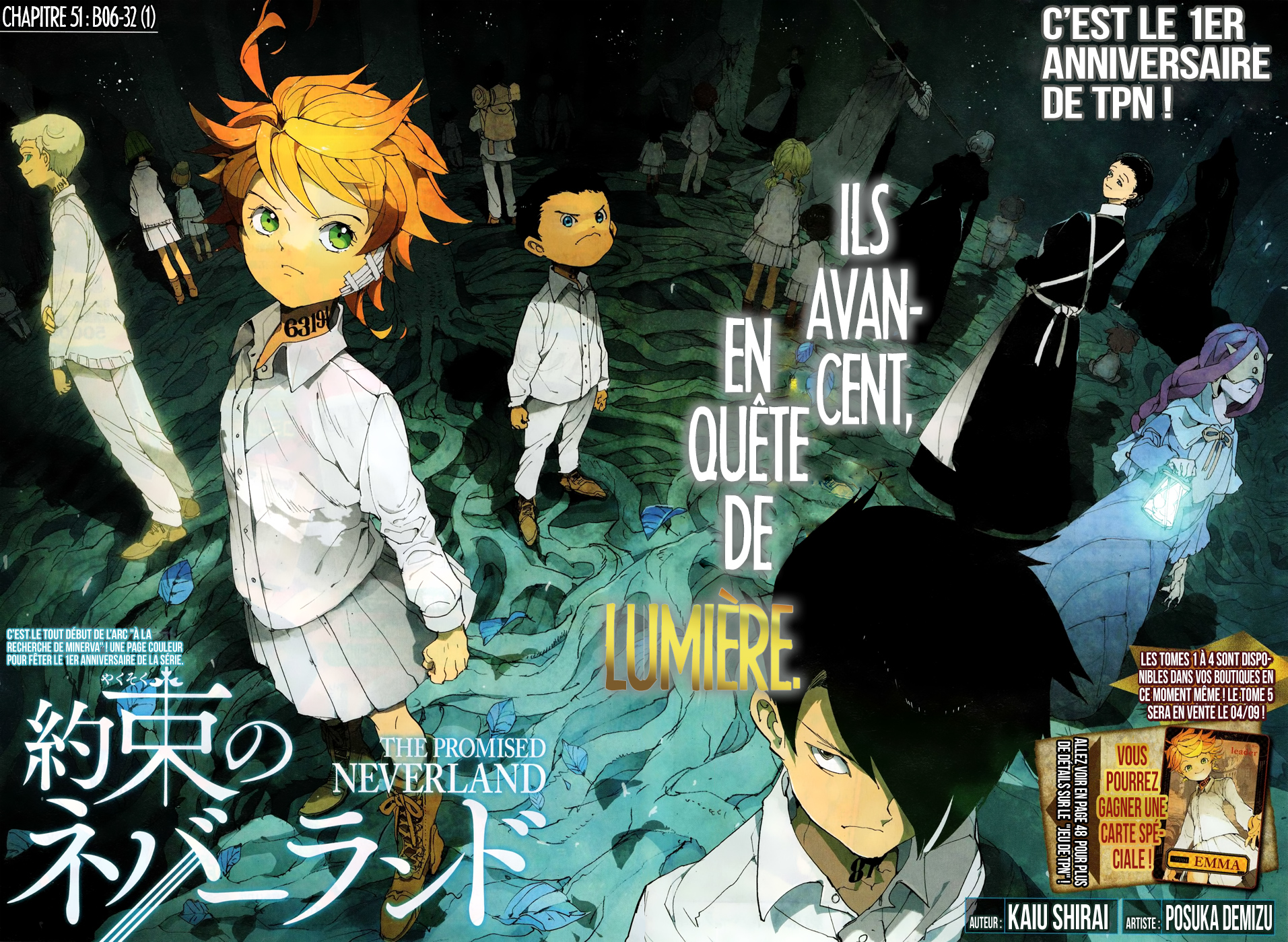 Read Yakusoku No Neverland FR Manga Online