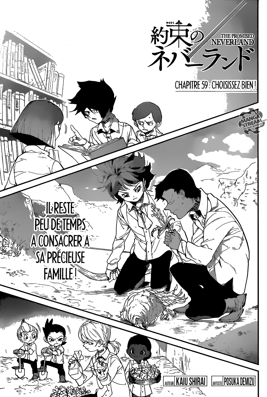 Read Yakusoku No Neverland FR Manga Online