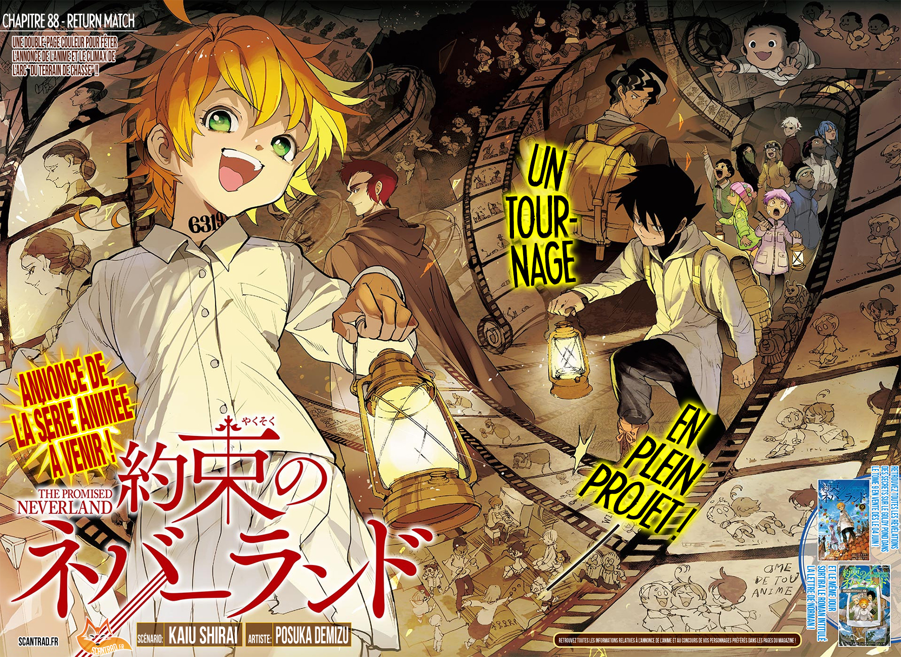 Read Yakusoku No Neverland FR Manga Online
