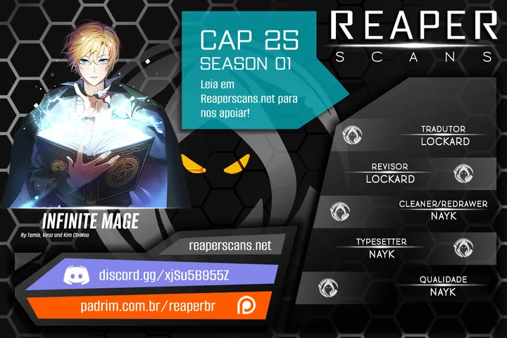 Read The Infinite Mage PT Manga Online