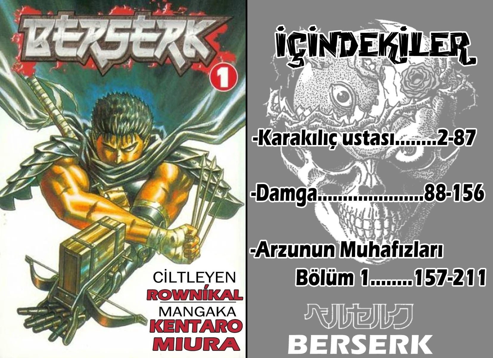 Read Berserk TR Manga Online