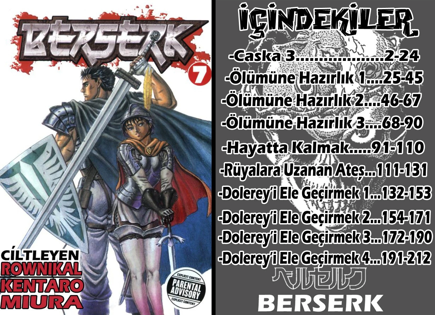 Read Berserk TR Manga Online