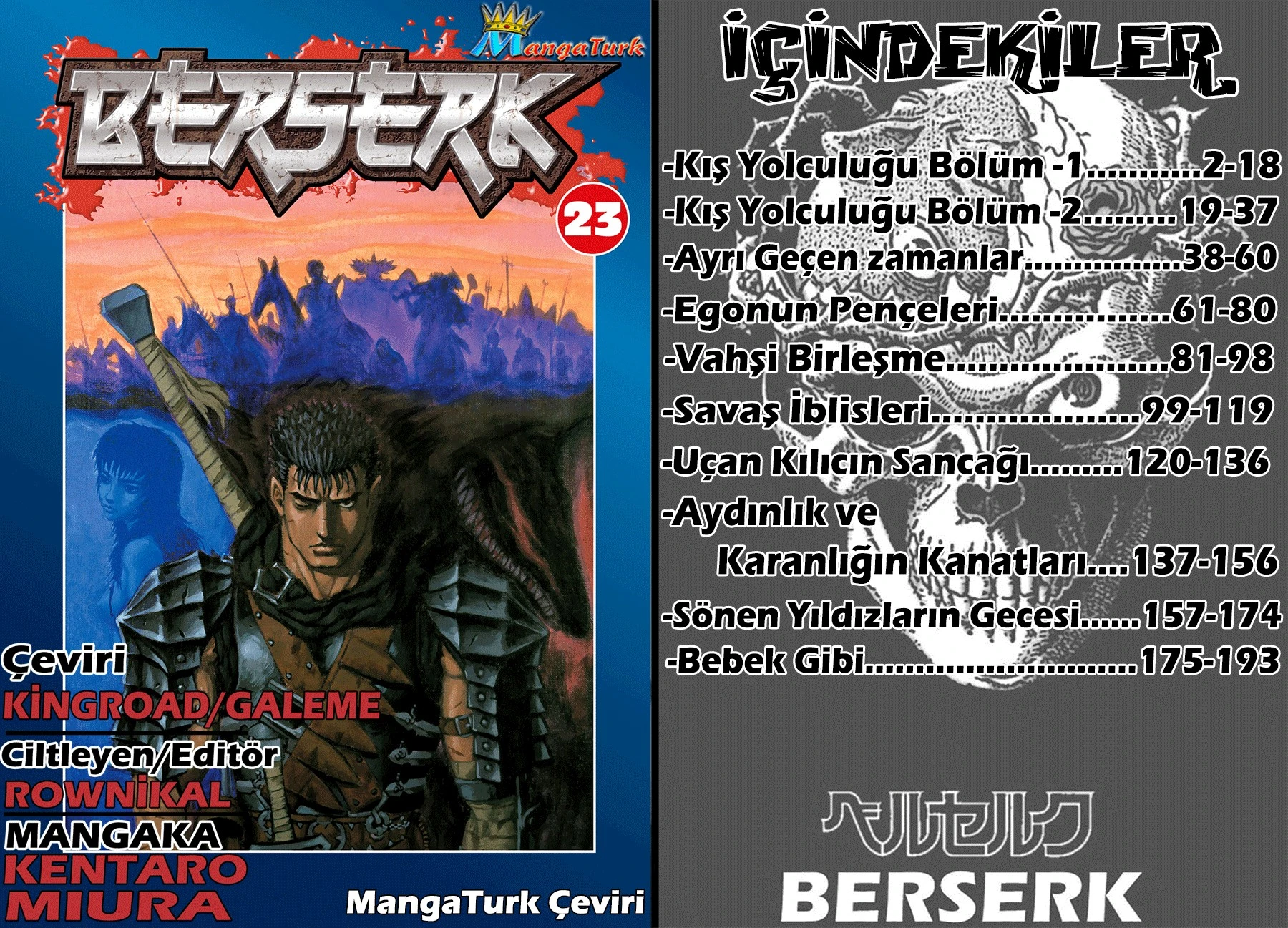 Read Berserk TR Manga Online