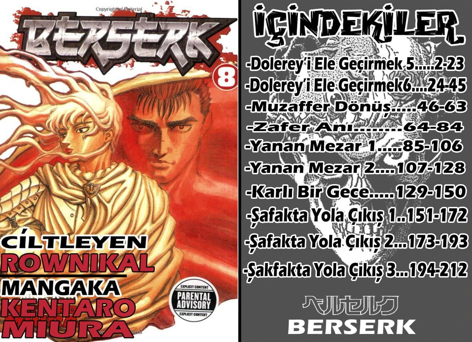 Read Berserk TR Manga Online