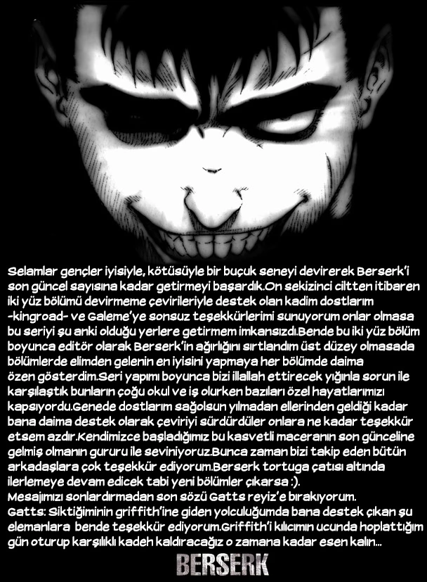 Read Berserk TR Manga Online