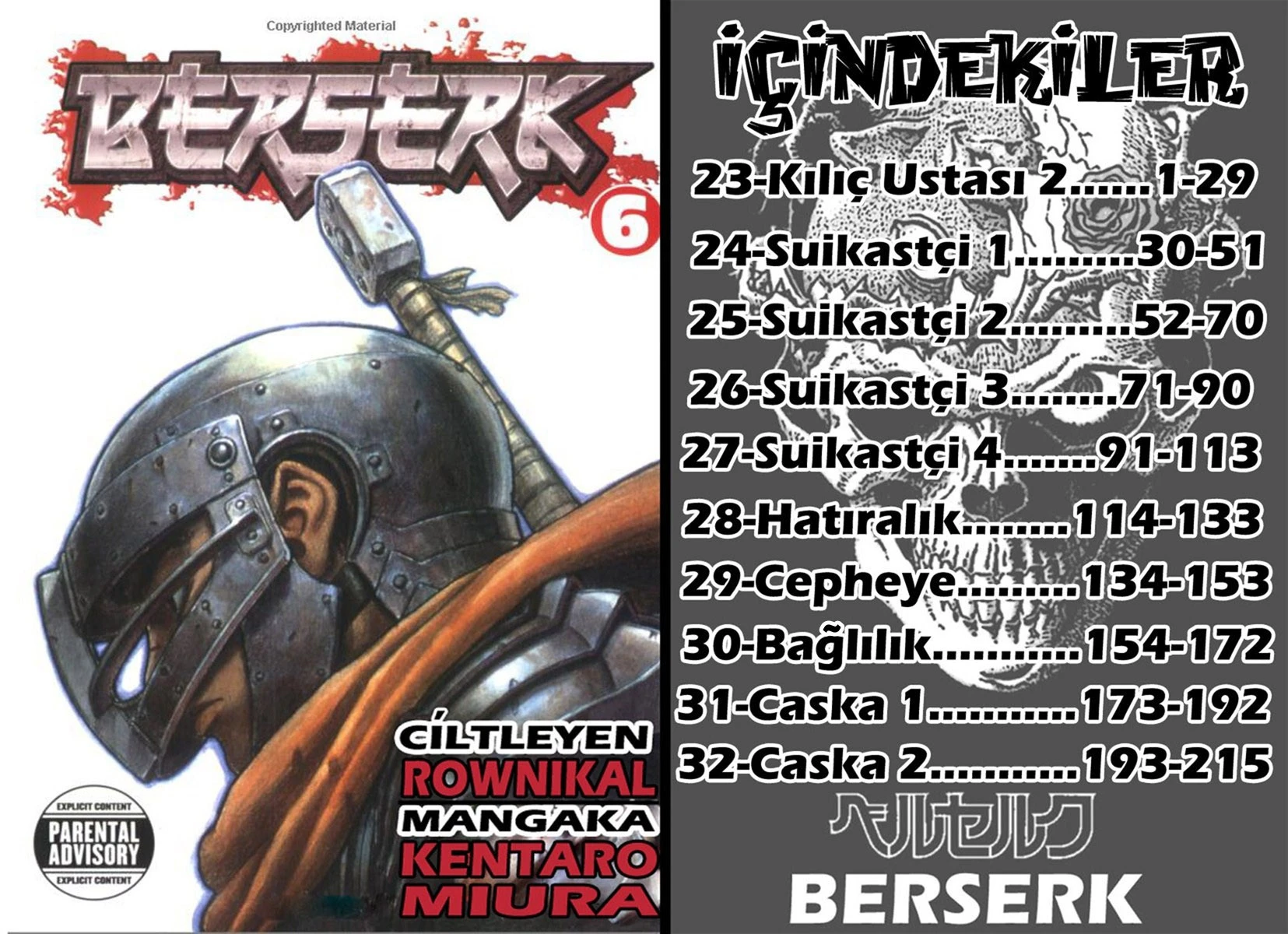 Read Berserk TR Manga Online