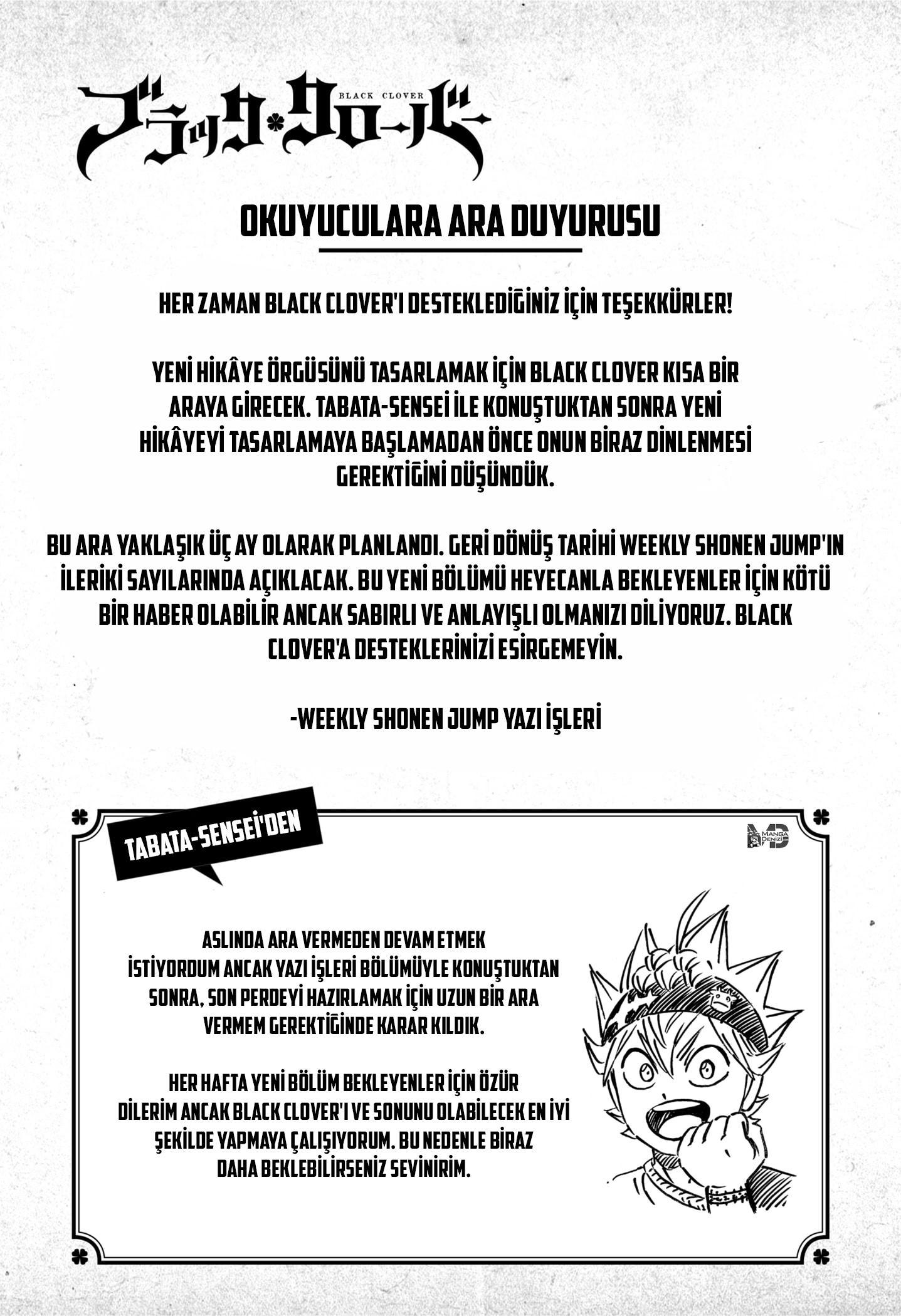 Read Black Clover TR Manga Online