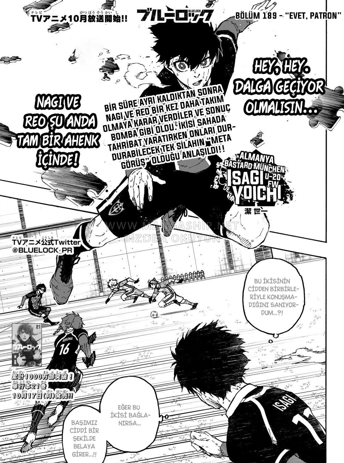 Read Blue Lock TR Manga Online