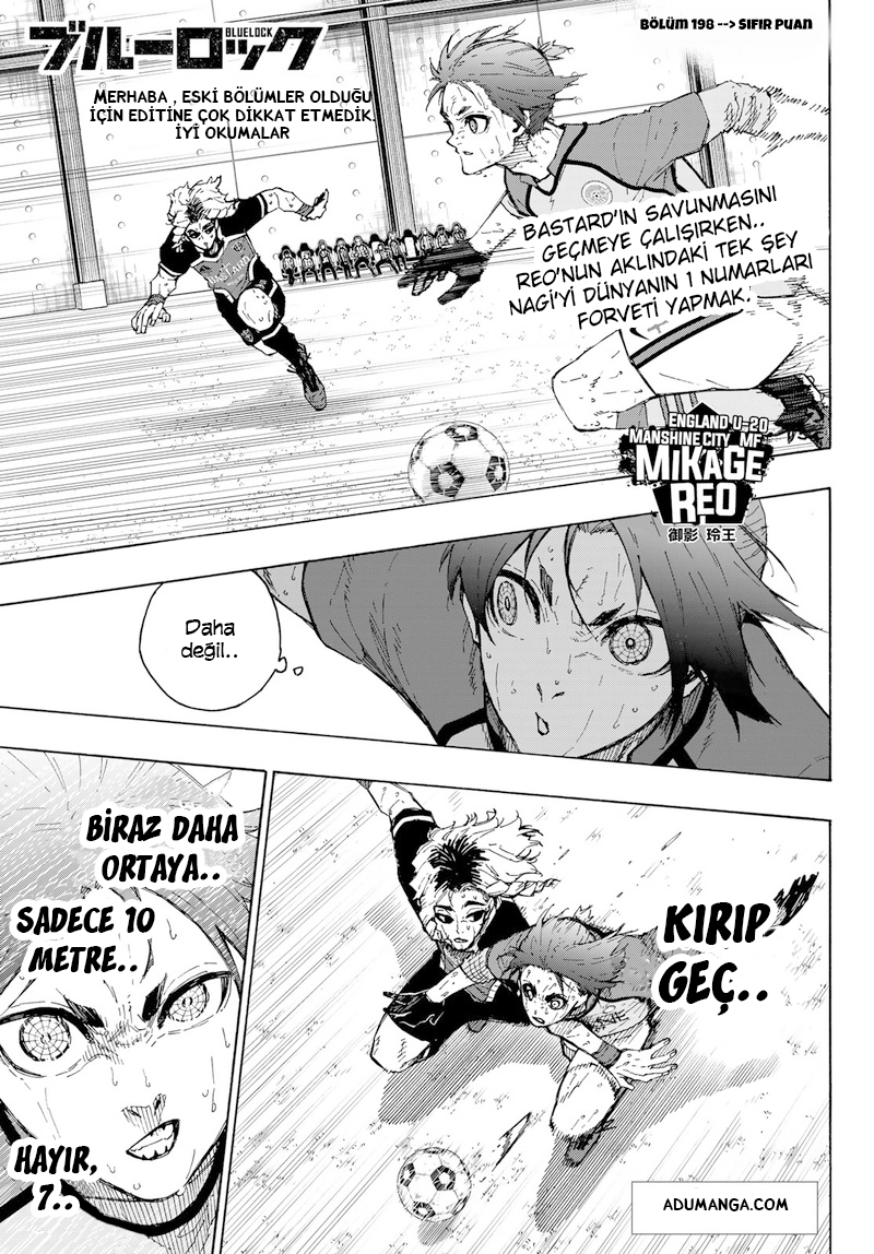 Read Blue Lock TR Manga Online