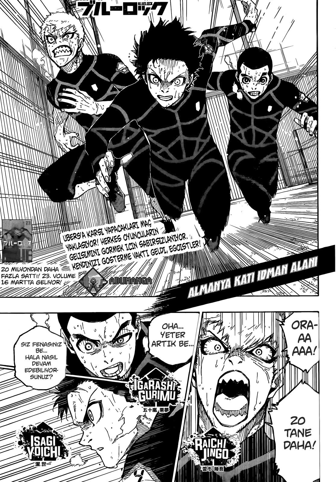 Read Blue Lock TR Manga Online