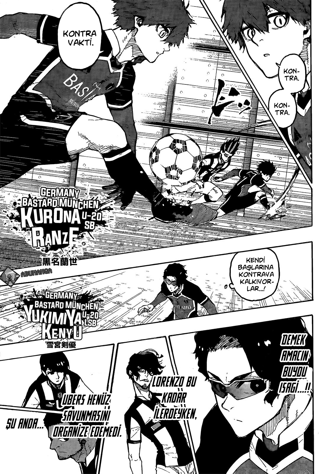 Read Blue Lock TR Manga Online