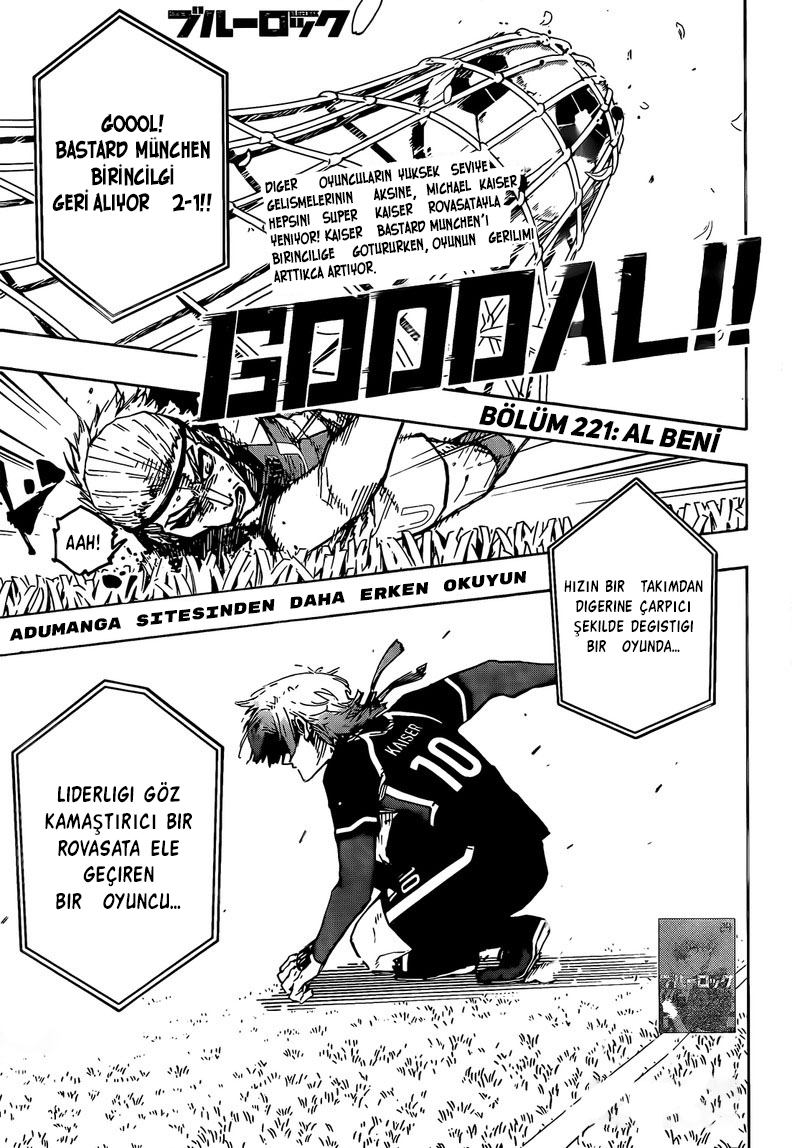 Read Blue Lock TR Manga Online