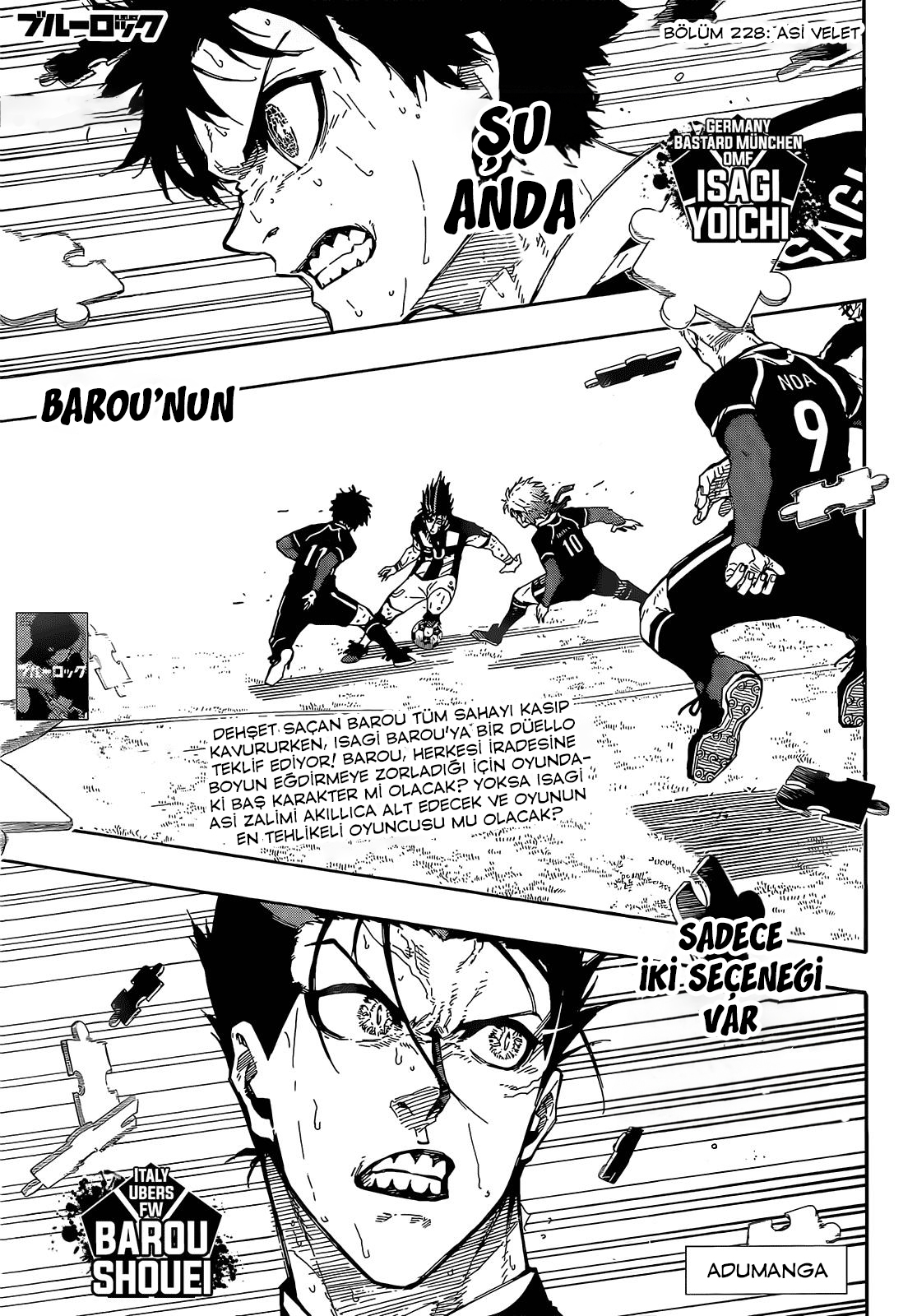 Read Blue Lock TR Manga Online