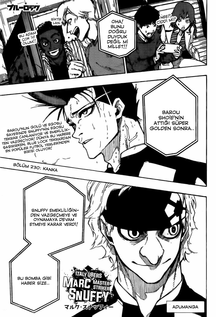Read Blue Lock TR Manga Online