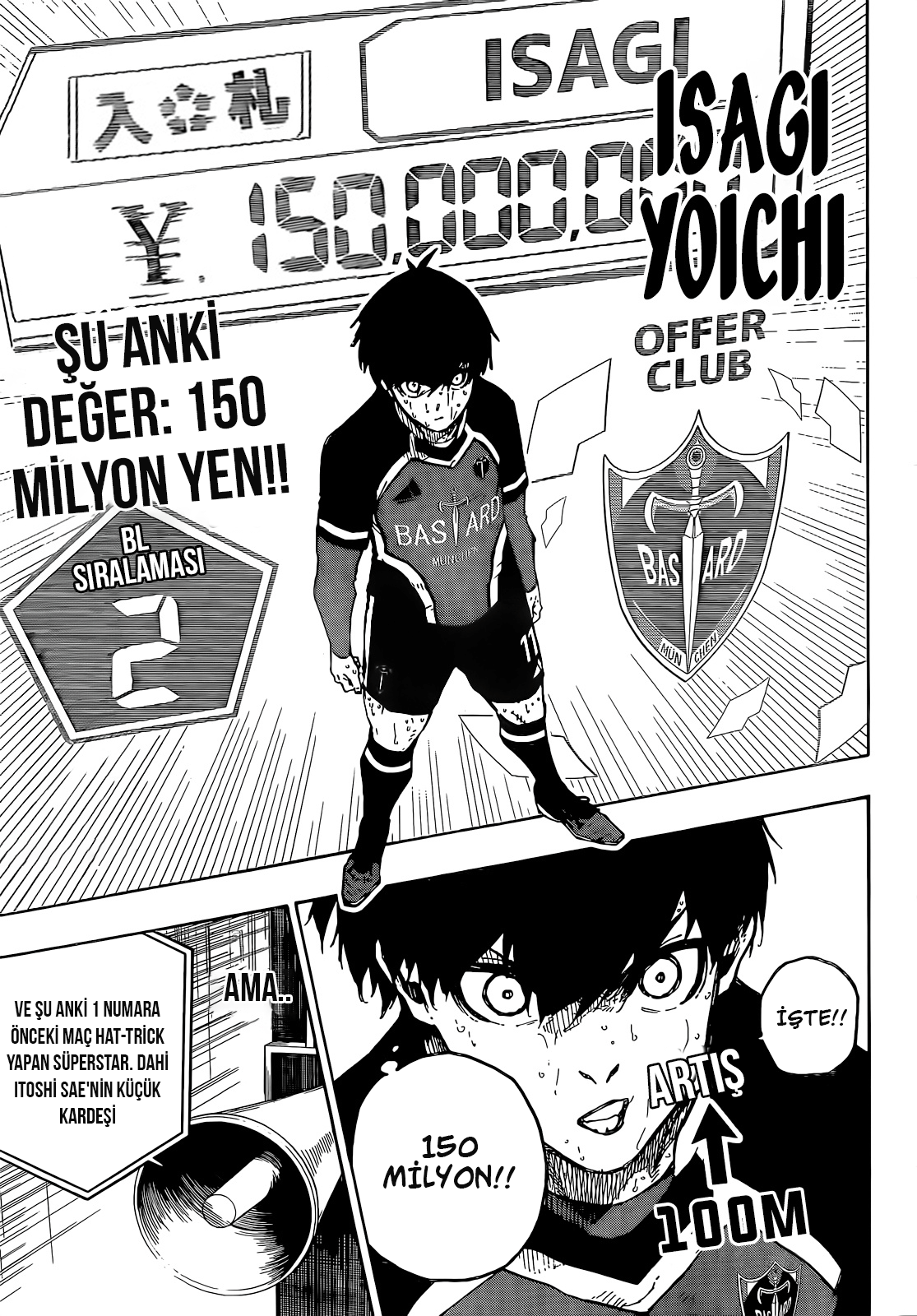 Read Blue Lock TR Manga Online
