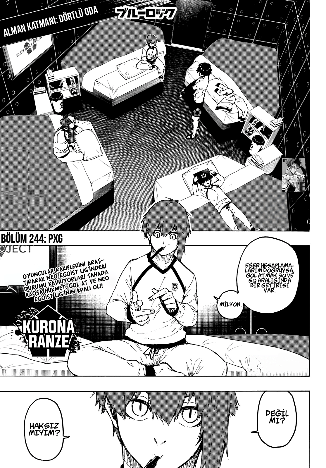 Read Blue Lock TR Manga Online