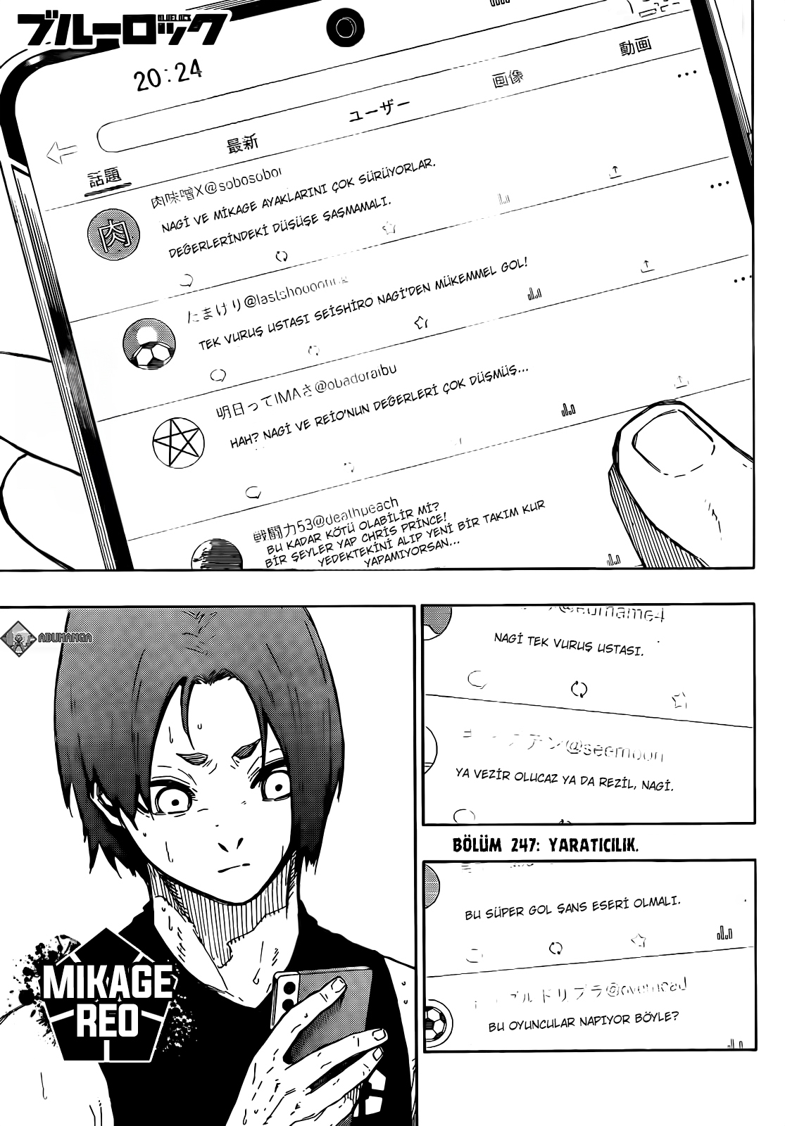 Read Blue Lock TR Manga Online