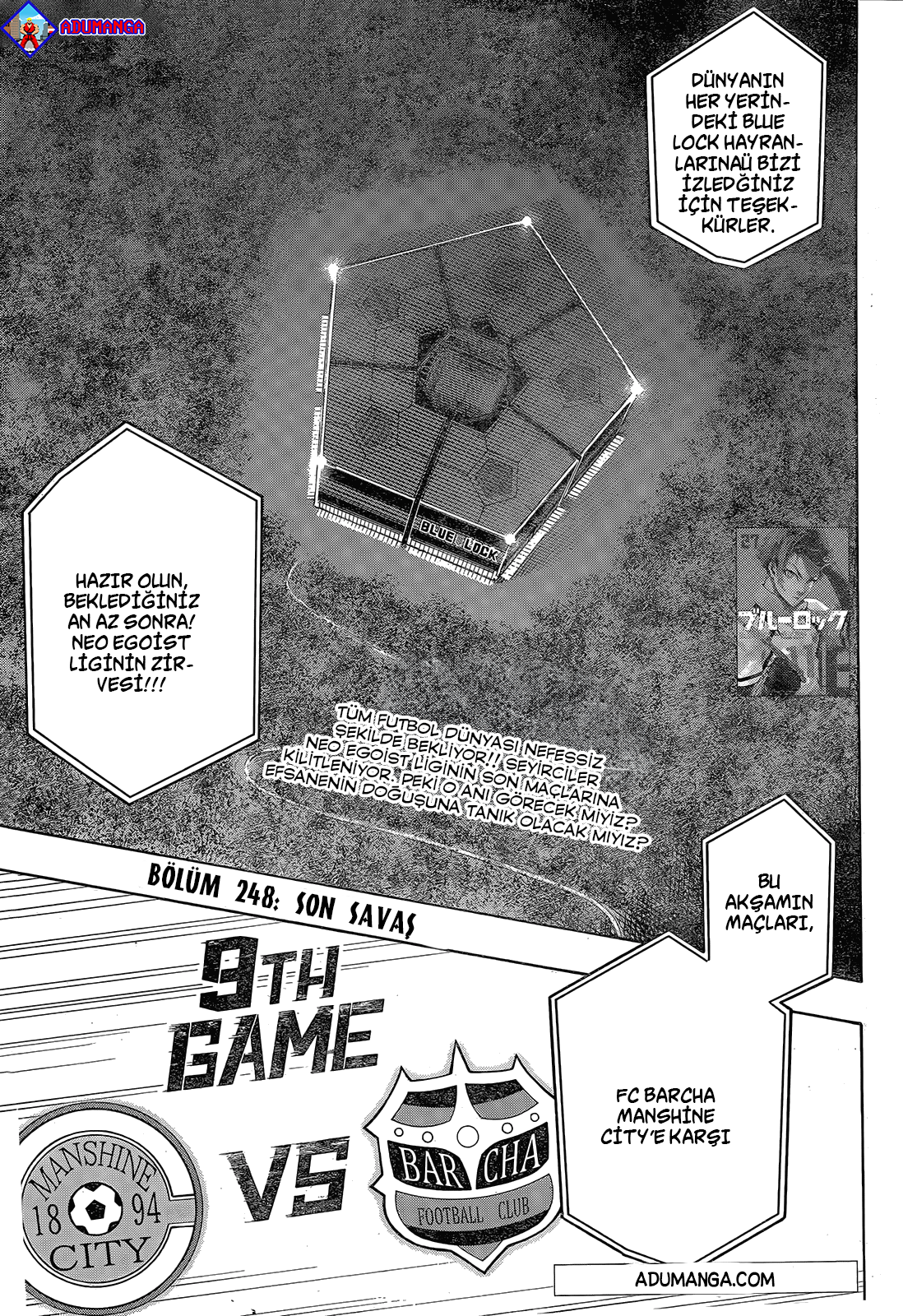 Read Blue Lock TR Manga Online