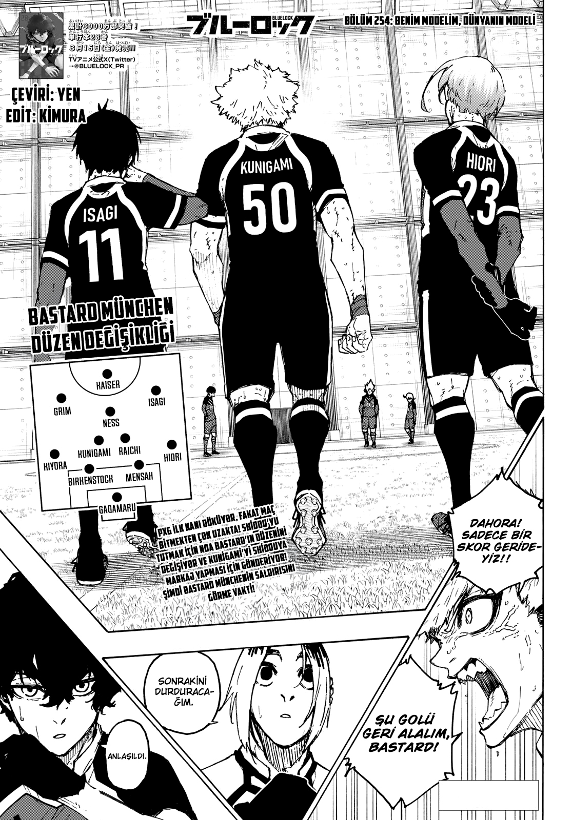 Read Blue Lock TR Manga Online