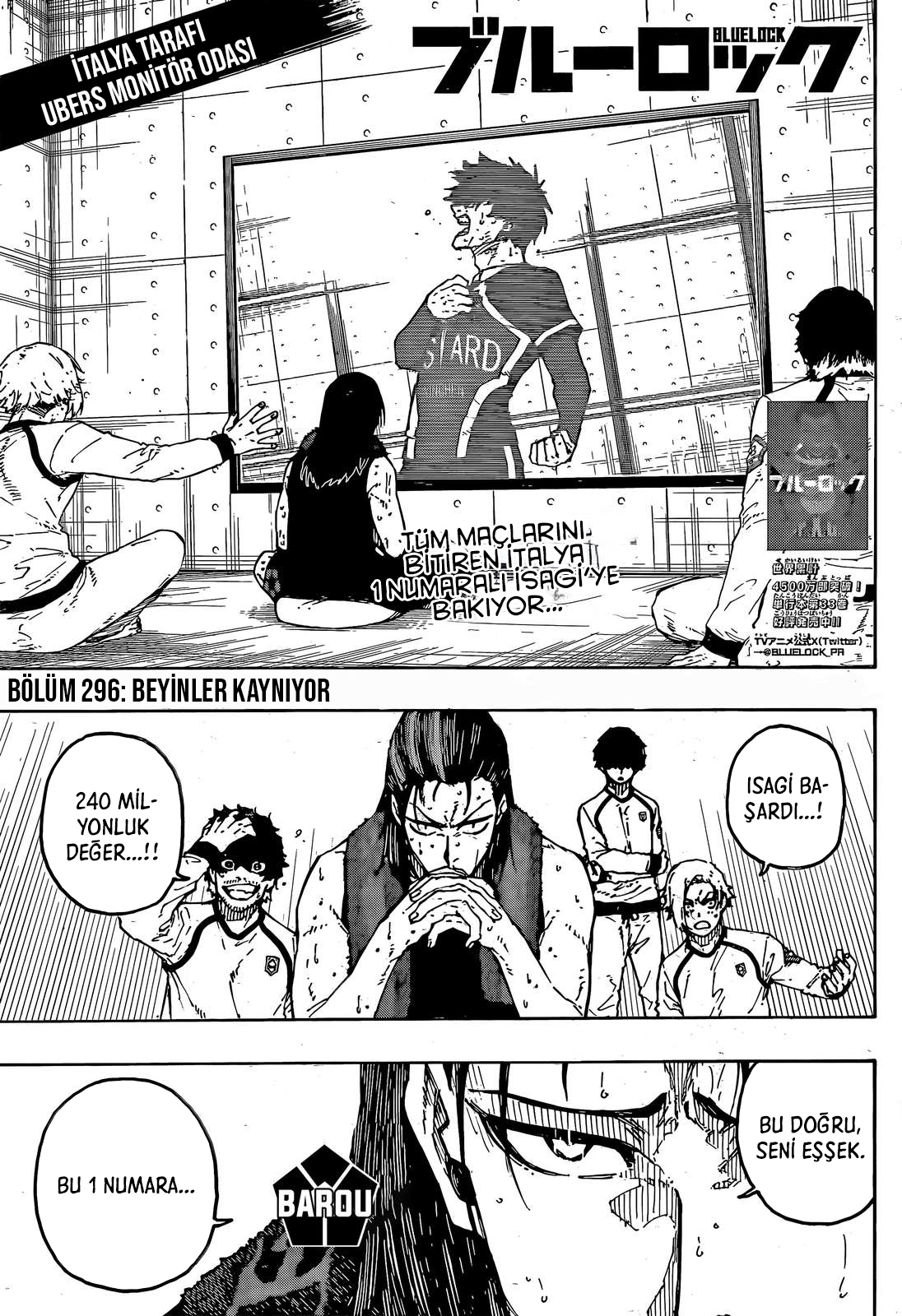 Read Blue Lock TR Manga Online