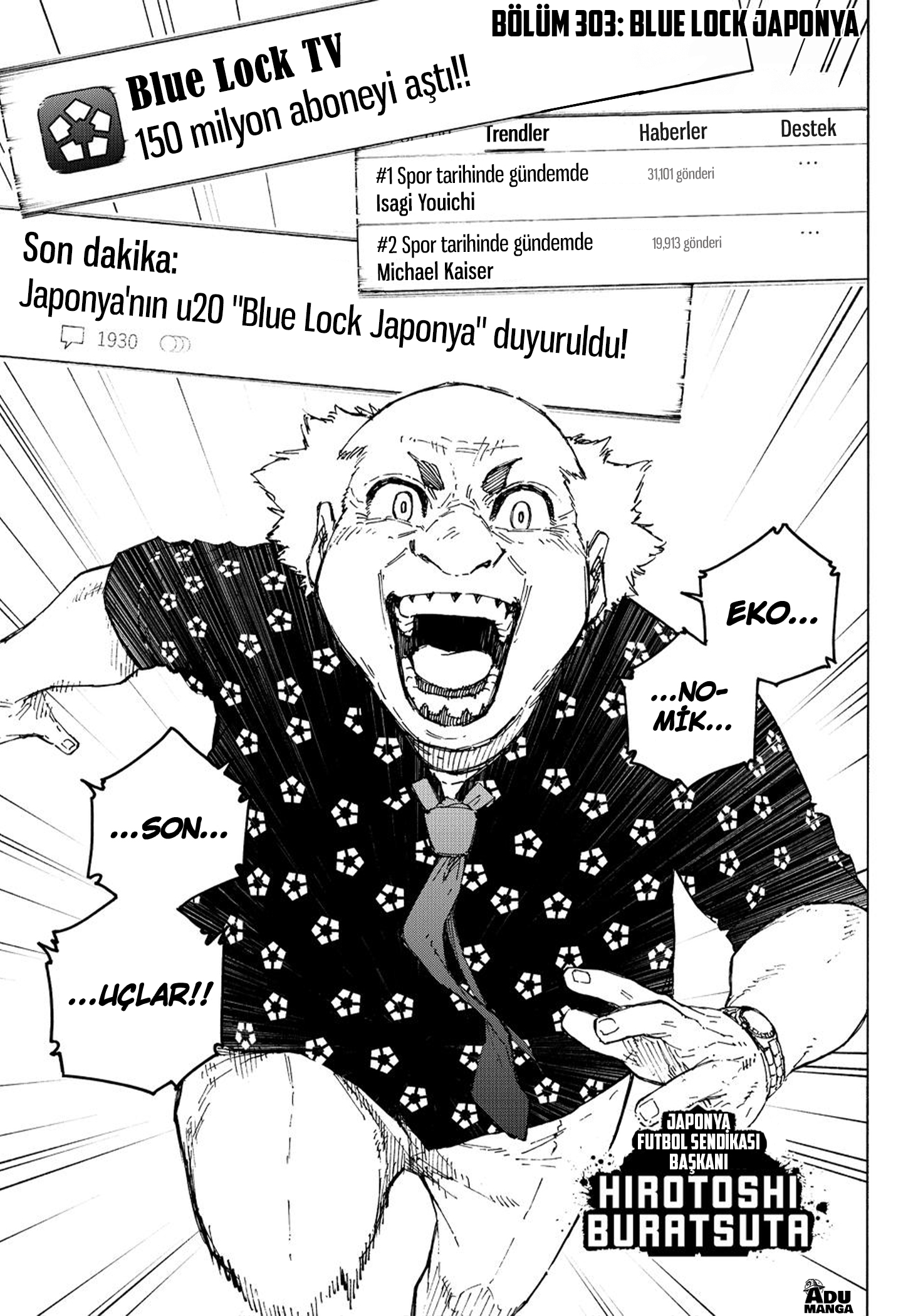 Read Blue Lock TR Manga Online