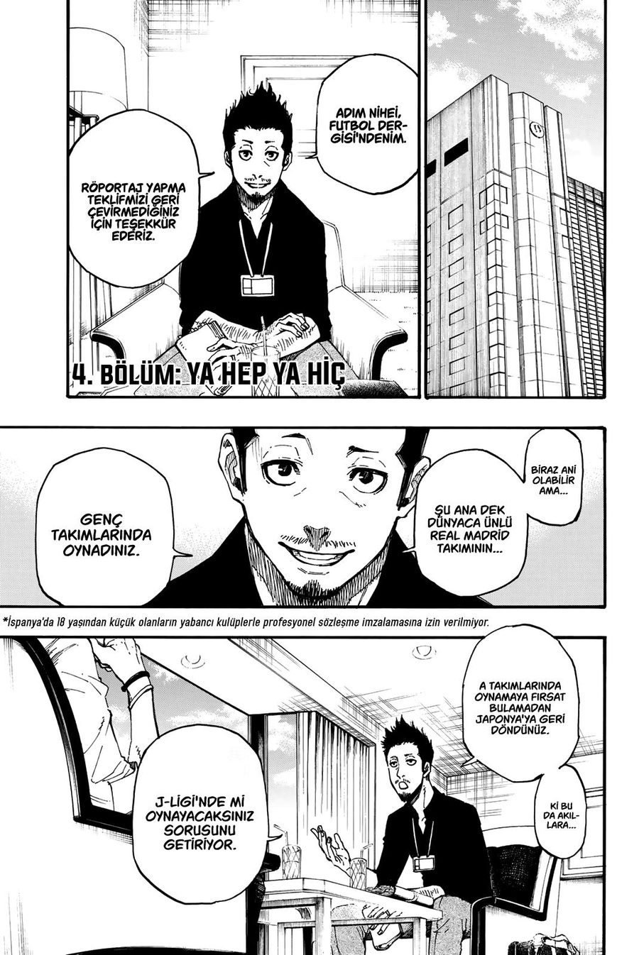 Read Blue Lock TR Manga Online