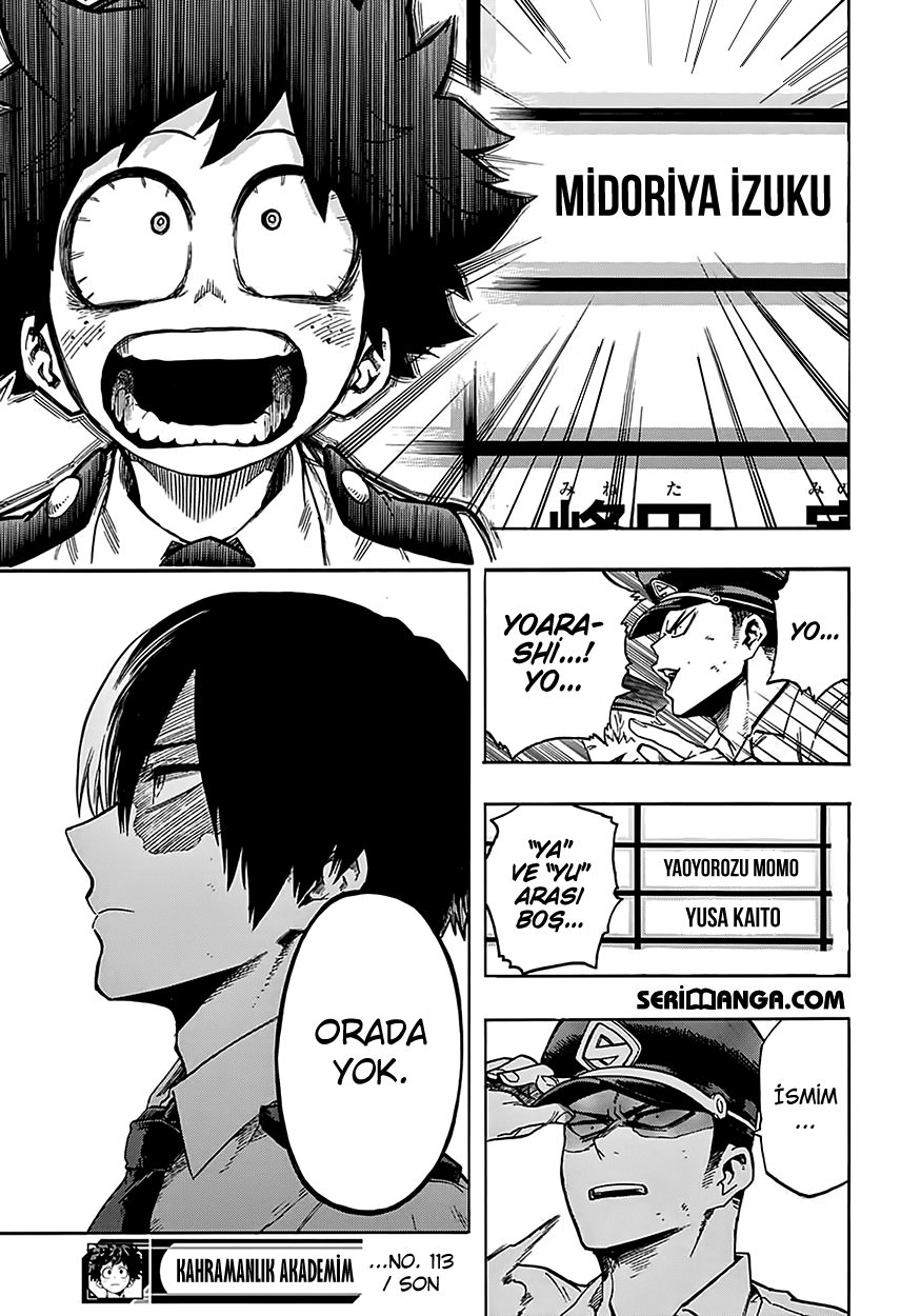 Read Boku no Hero Academia TR Manga Online