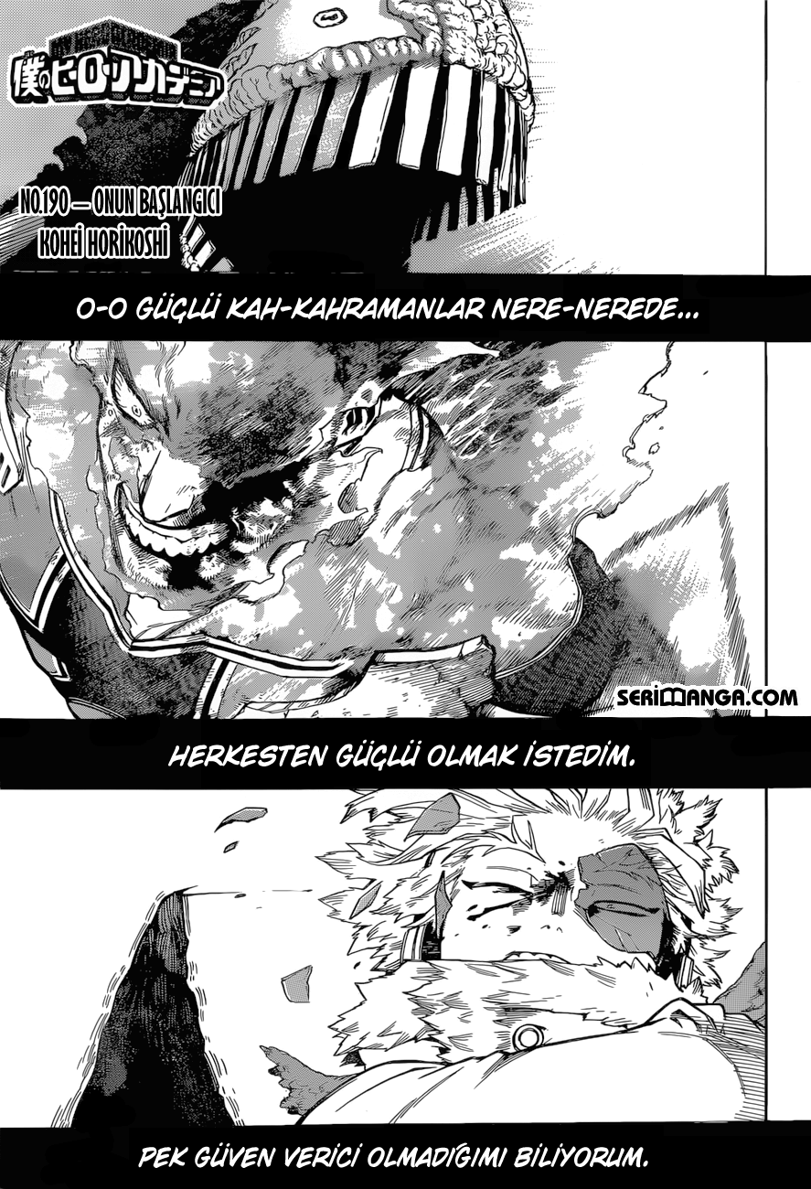 Read Boku no Hero Academia TR Manga Online
