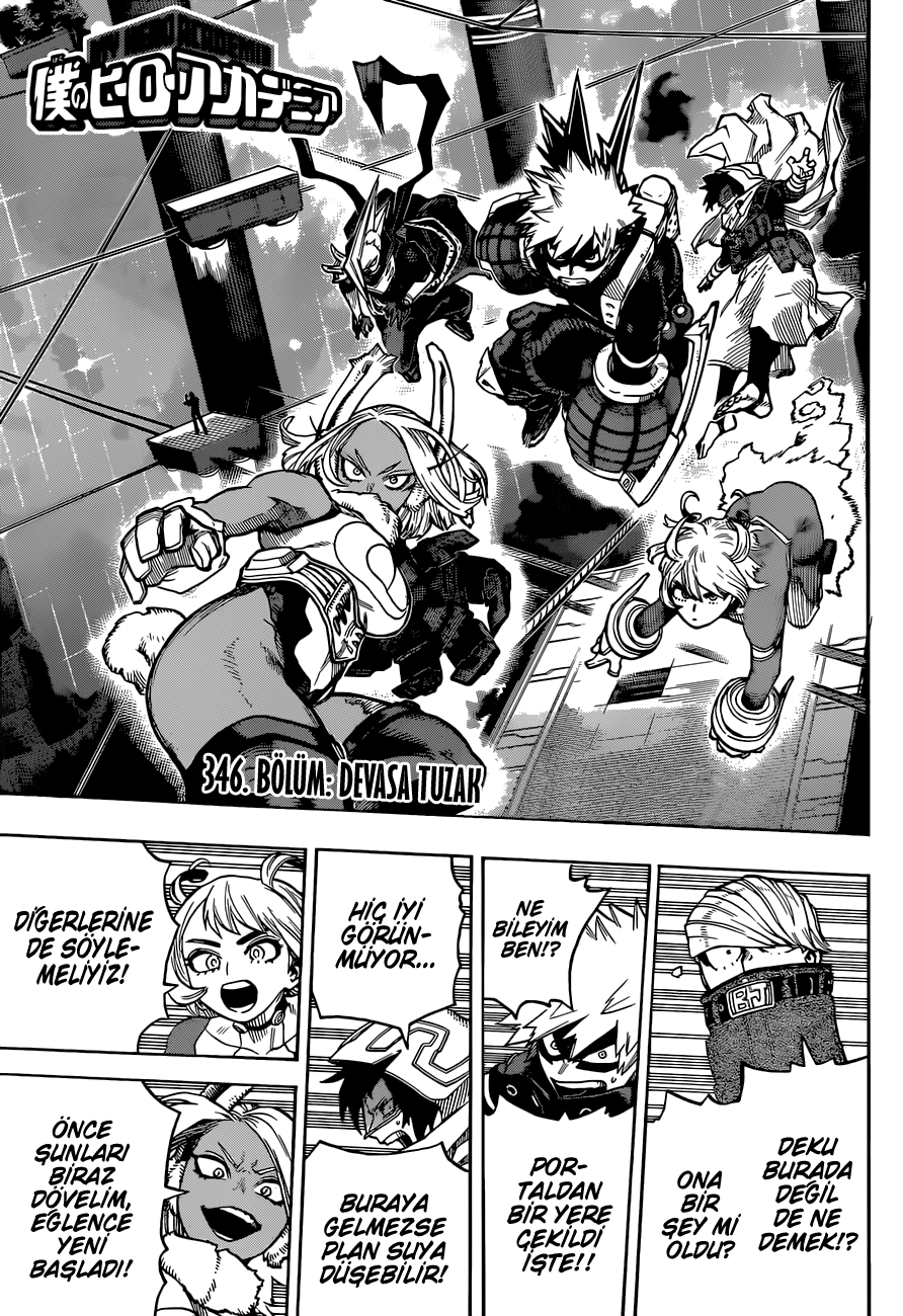 Read Boku no Hero Academia TR Manga Online