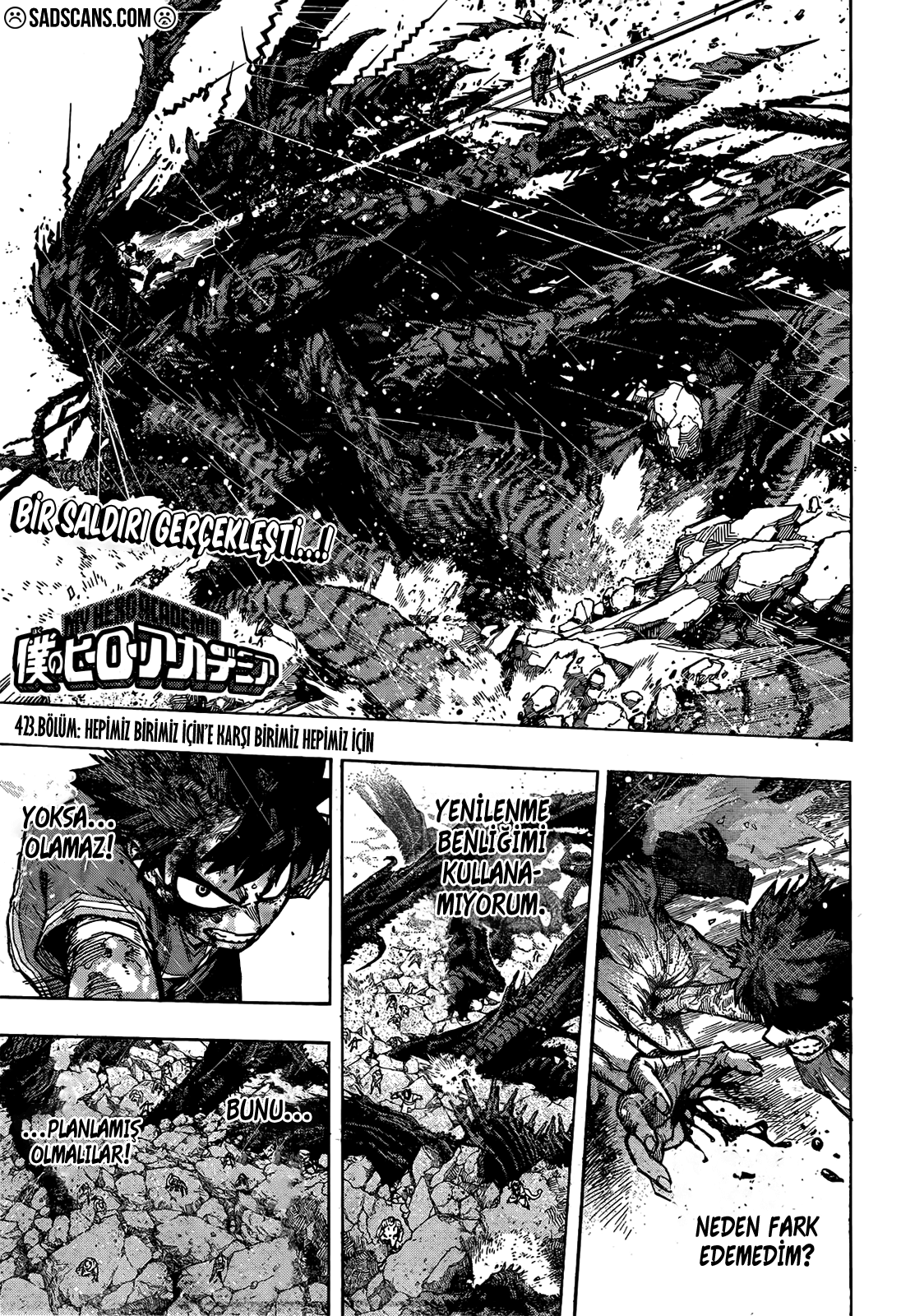 Read Boku no Hero Academia TR Manga Online