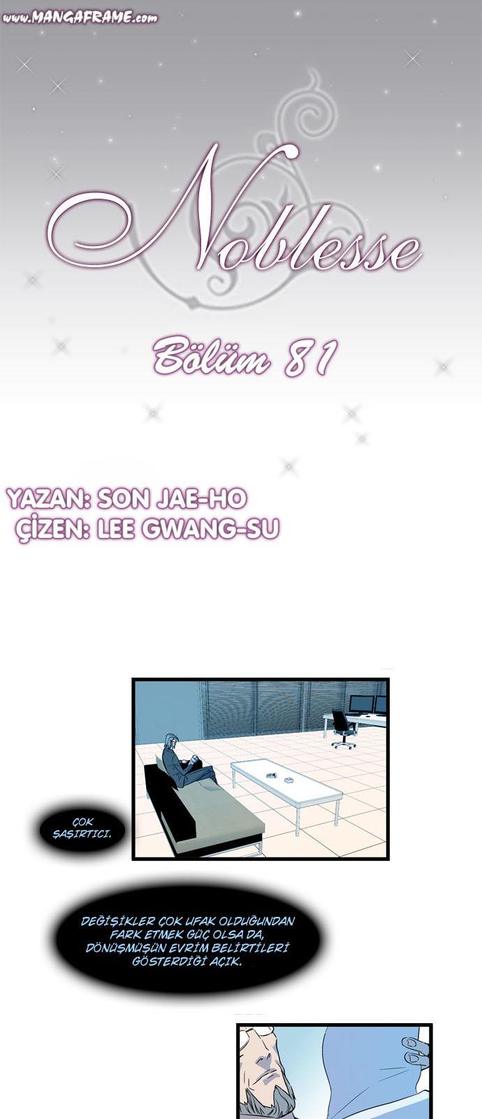 Read Noblesse TR Manga Online