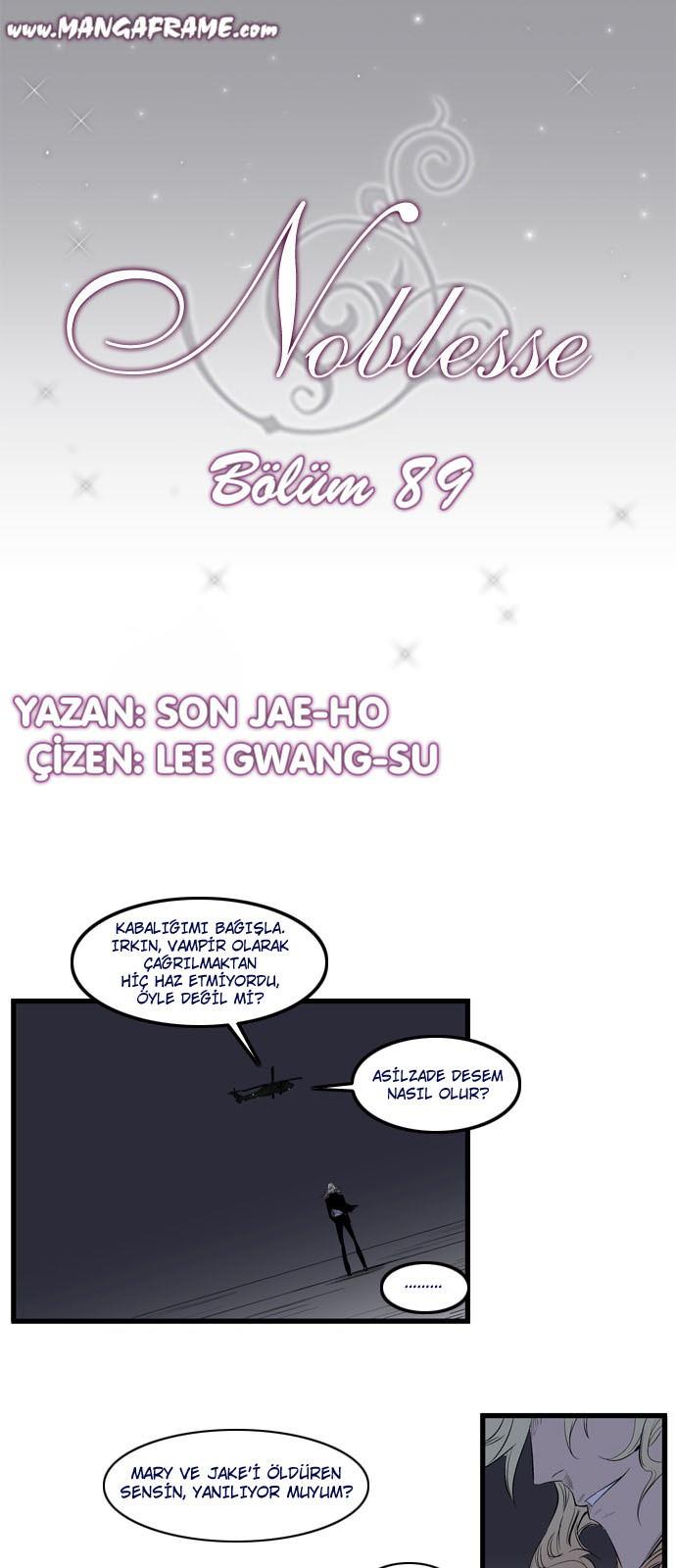 Read Noblesse TR Manga Online
