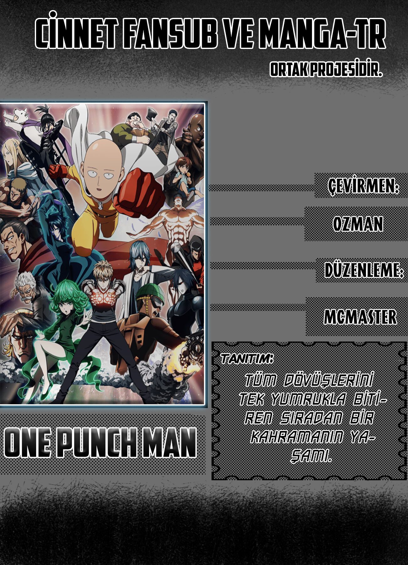 Read One Punch-Man TR Manga Online