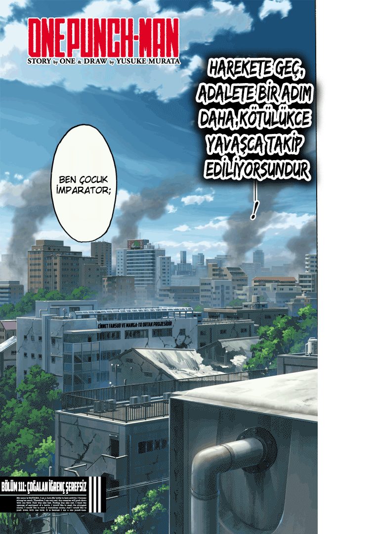Read One Punch-Man TR Manga Online
