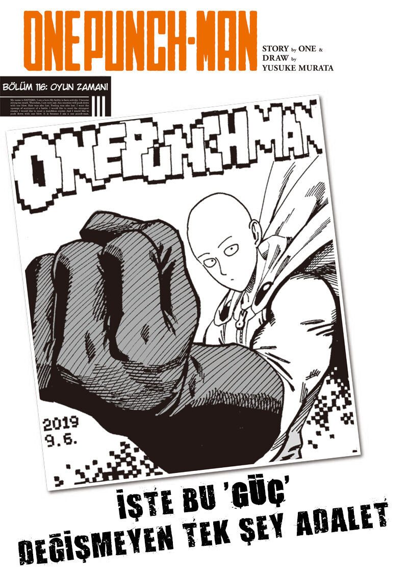 Read One Punch-Man TR Manga Online