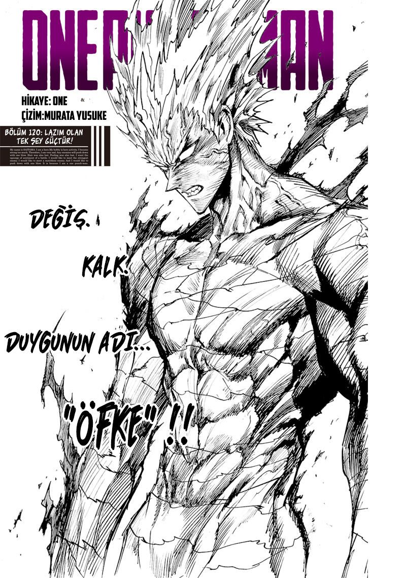 Read One Punch-Man TR Manga Online