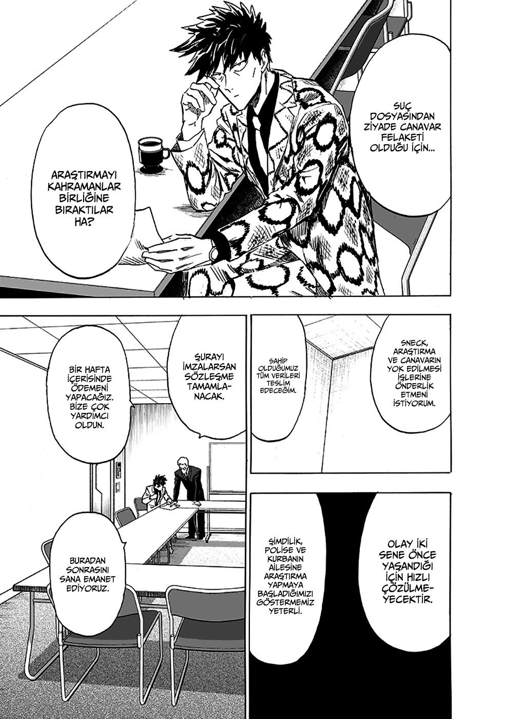 Read One Punch-Man TR Manga Online