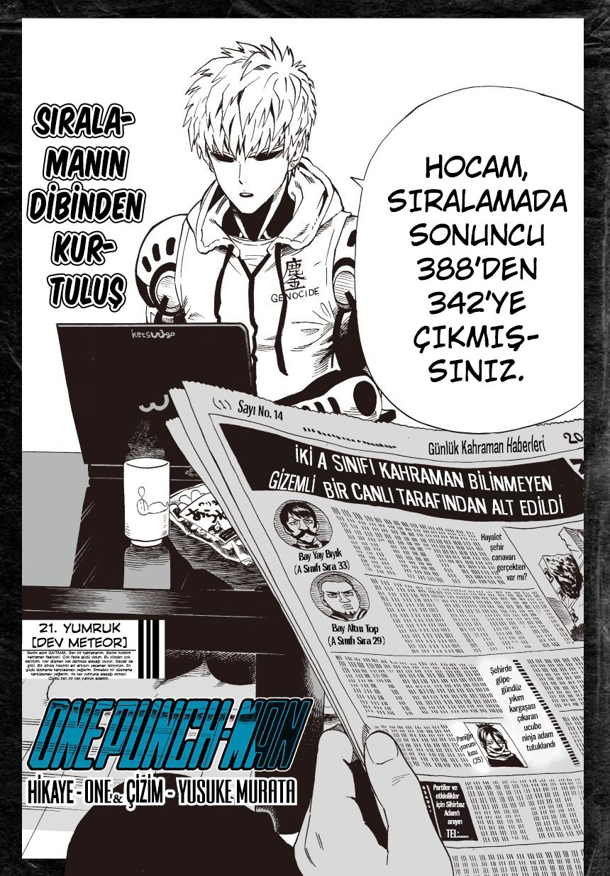 Read One Punch-Man TR Manga Online