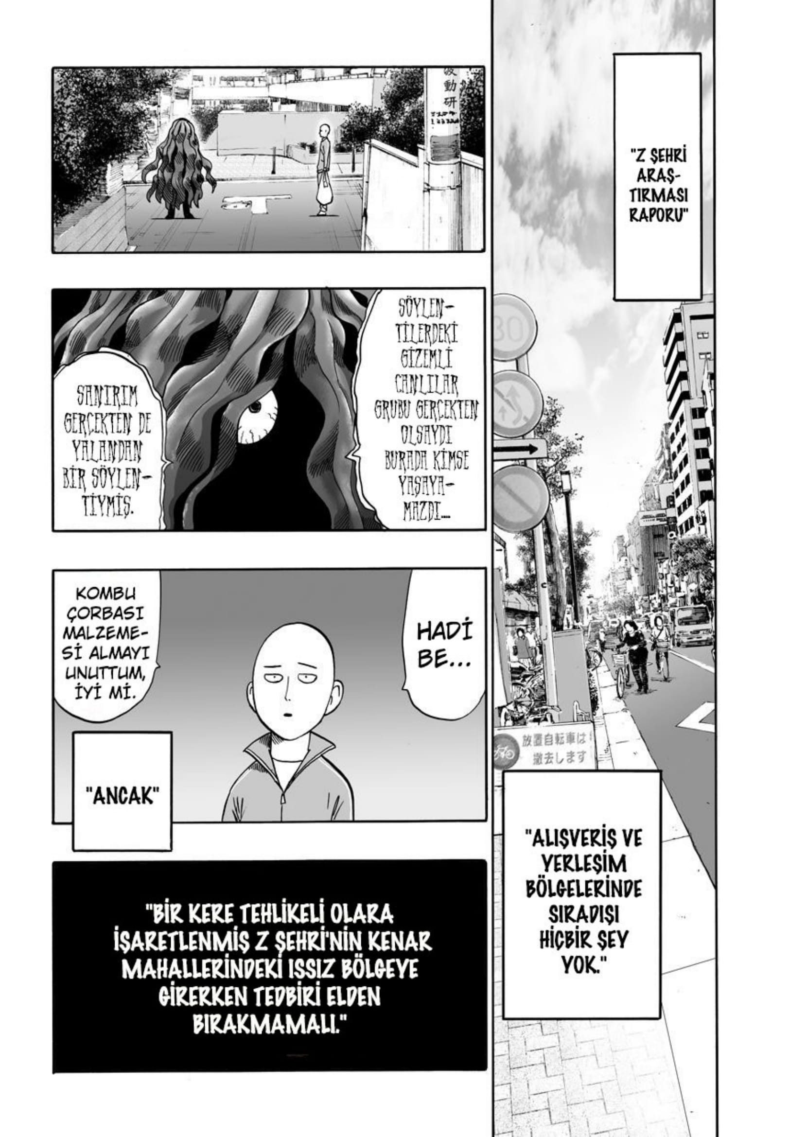 Read One Punch-Man TR Manga Online
