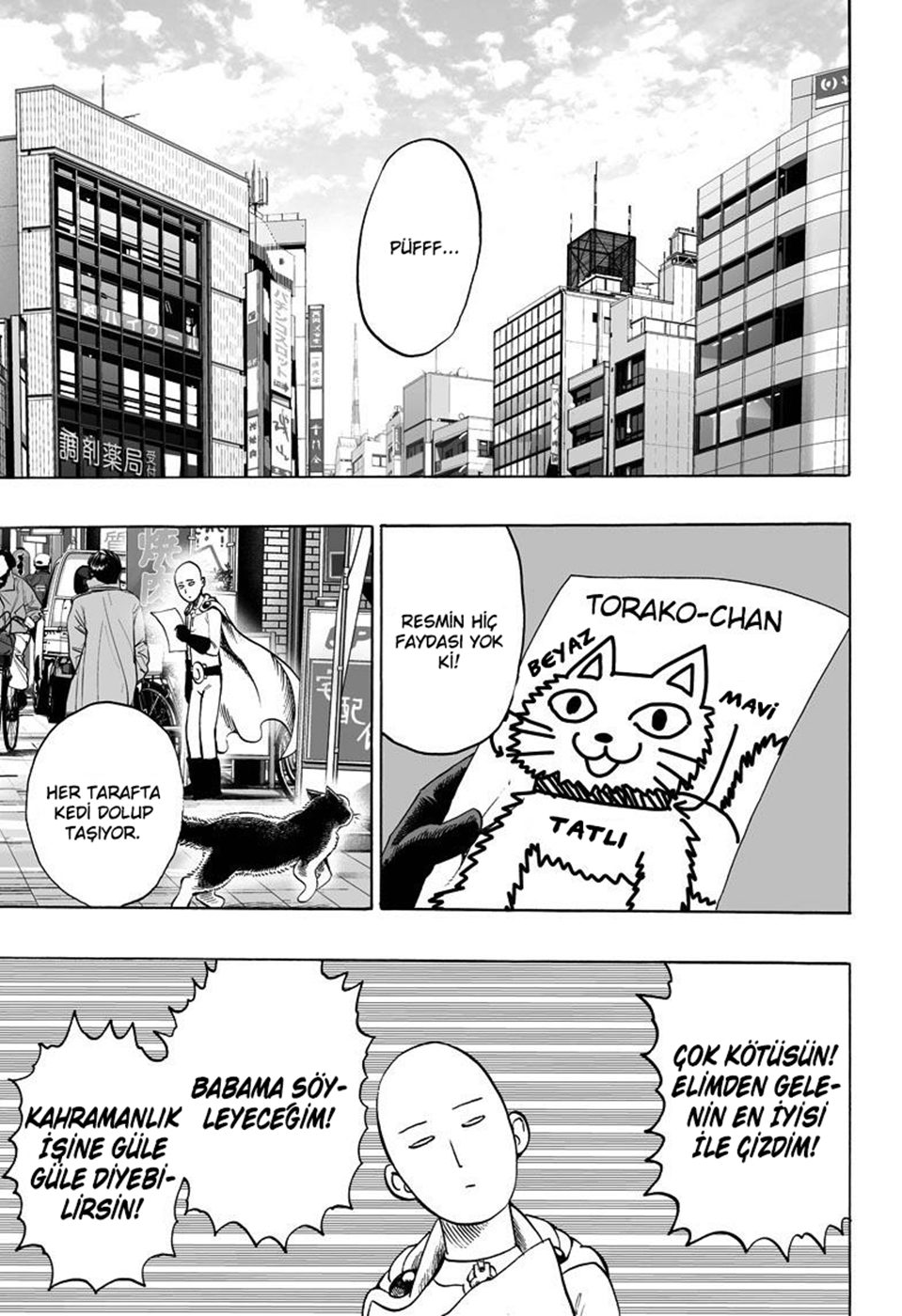 Read One Punch-Man TR Manga Online