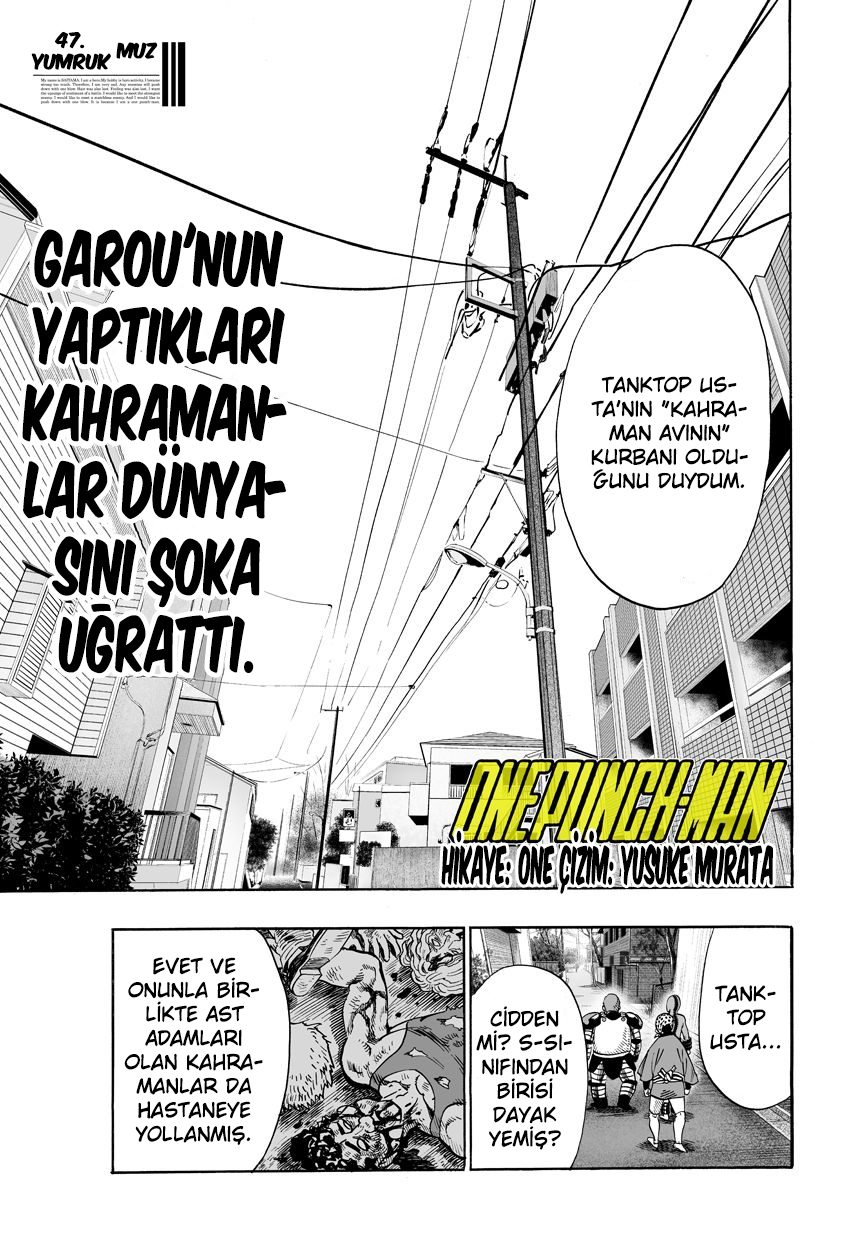 Read One Punch-Man TR Manga Online