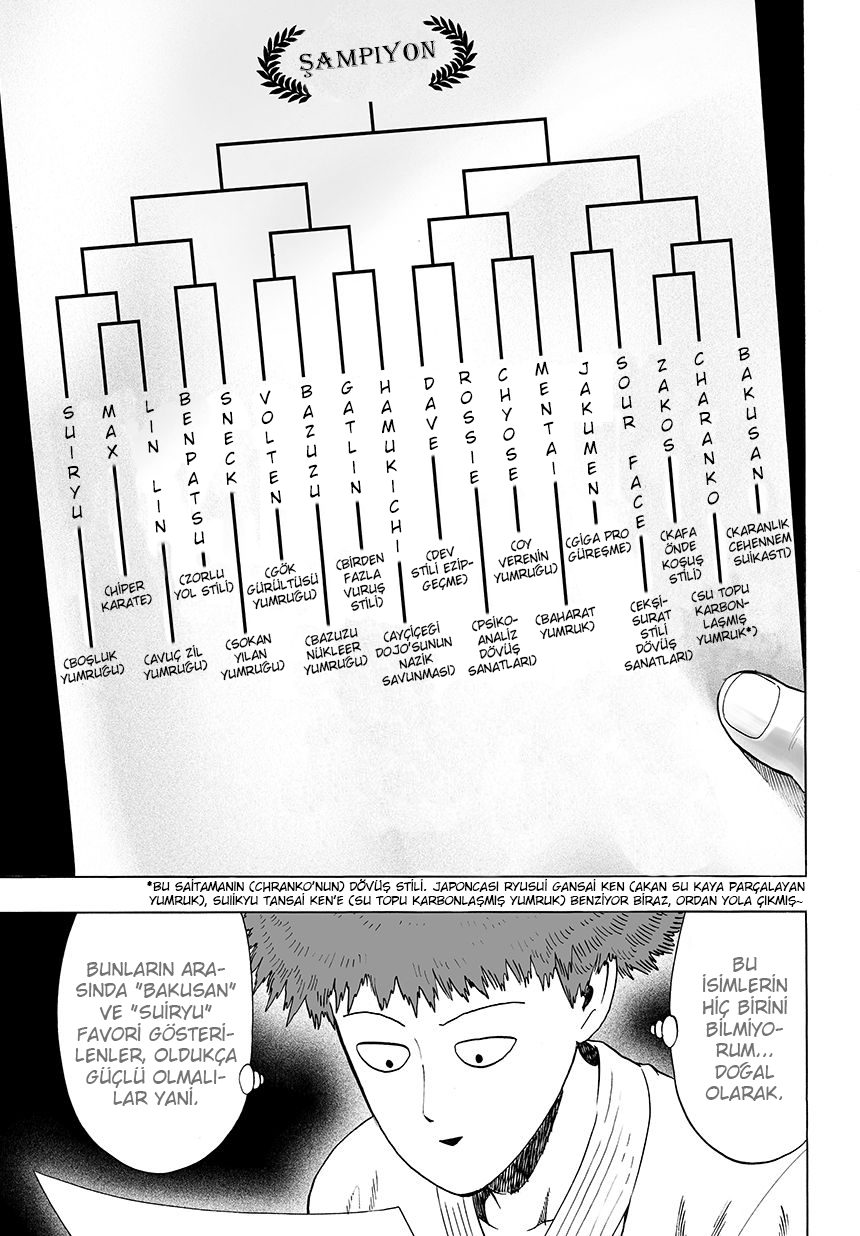 Read One Punch-Man TR Manga Online