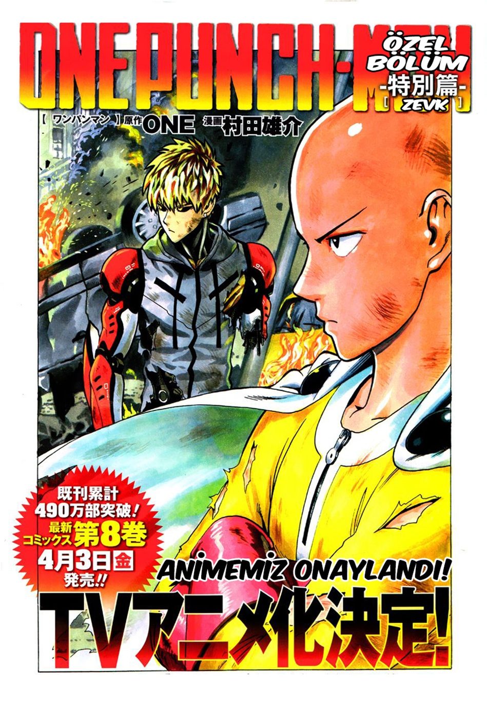 Read One Punch-Man TR Manga Online